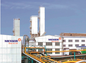 illustration d'une industrie Messer