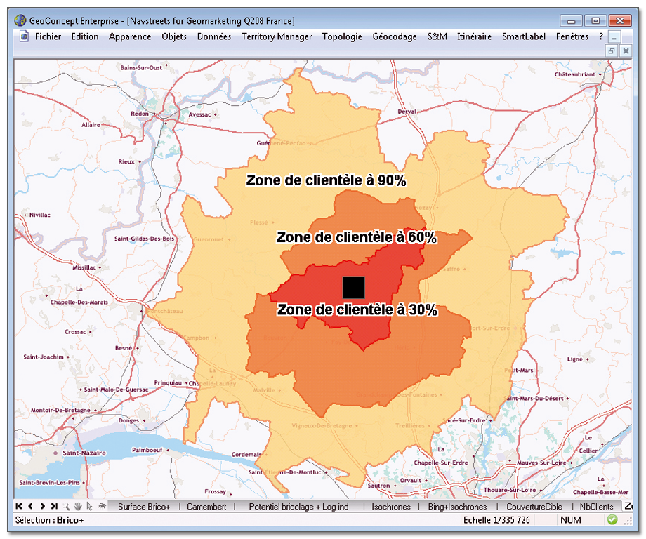 Catchment area.