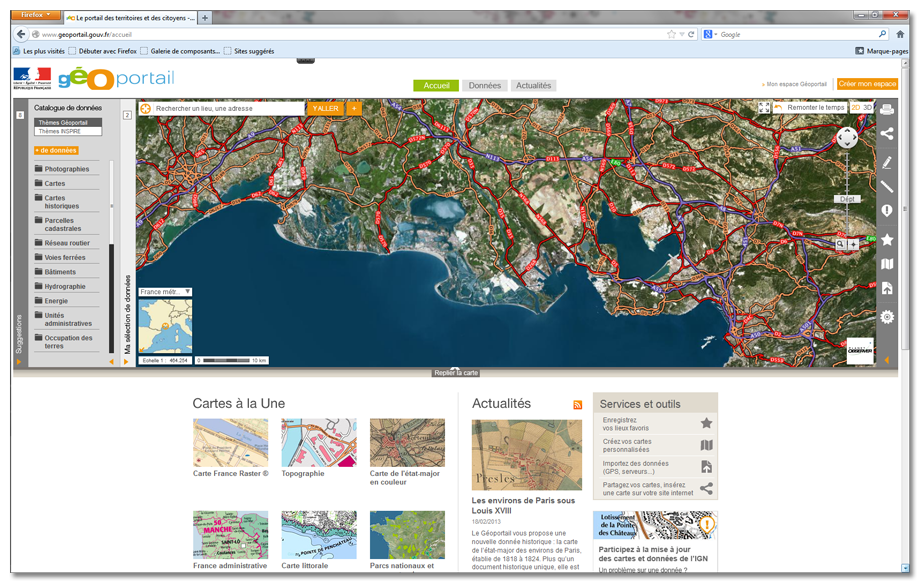 raster topographic maps